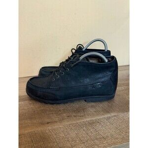 Polo Ralph Lauren Men’s Waterton Black Suede leather Boots Size 11 D shoes